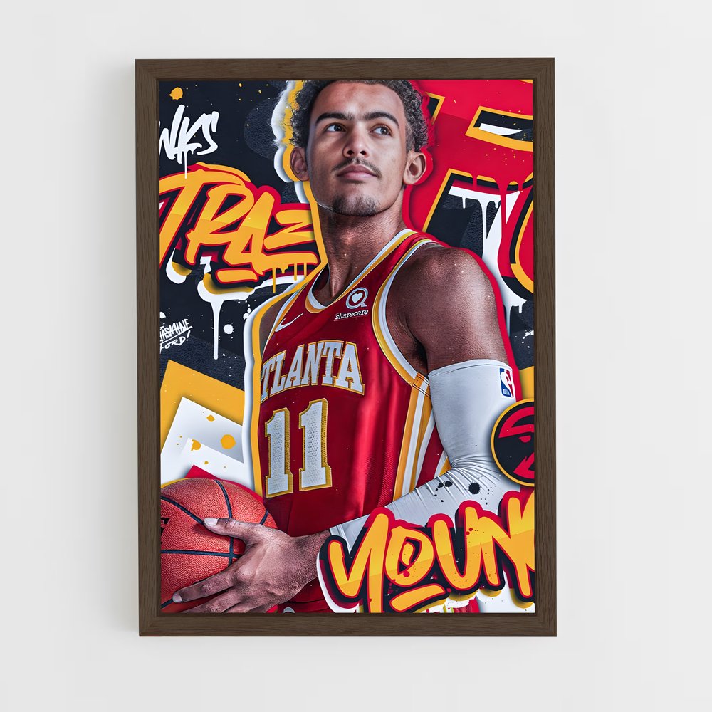 Poster Trae's Slam Dunk – affiche Basketball (vue 5)